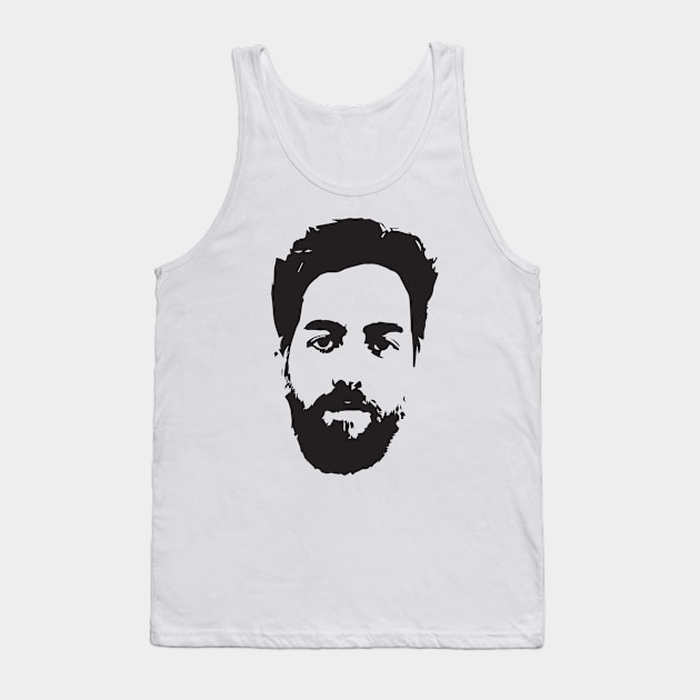 Drew Face Tank Top by loganlukacs